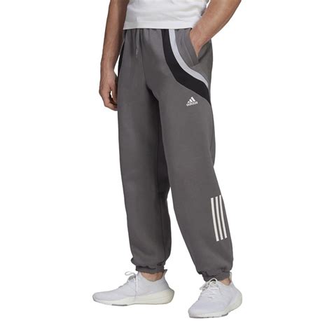 adidas jogginghose baumwolle herren grau|graue Jogginghosen für Herren .